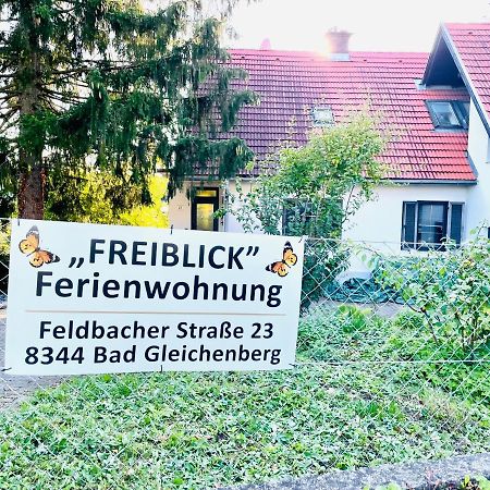 Freiblick 1 Bad Glbg Mit Garten Top1 バート・グライヒェンベルク エクステリア 写真
