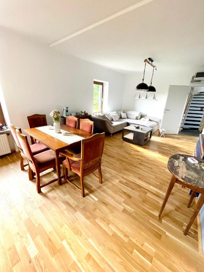 Freiblick 1 Bad Glbg Mit Garten Top1 バート・グライヒェンベルク エクステリア 写真